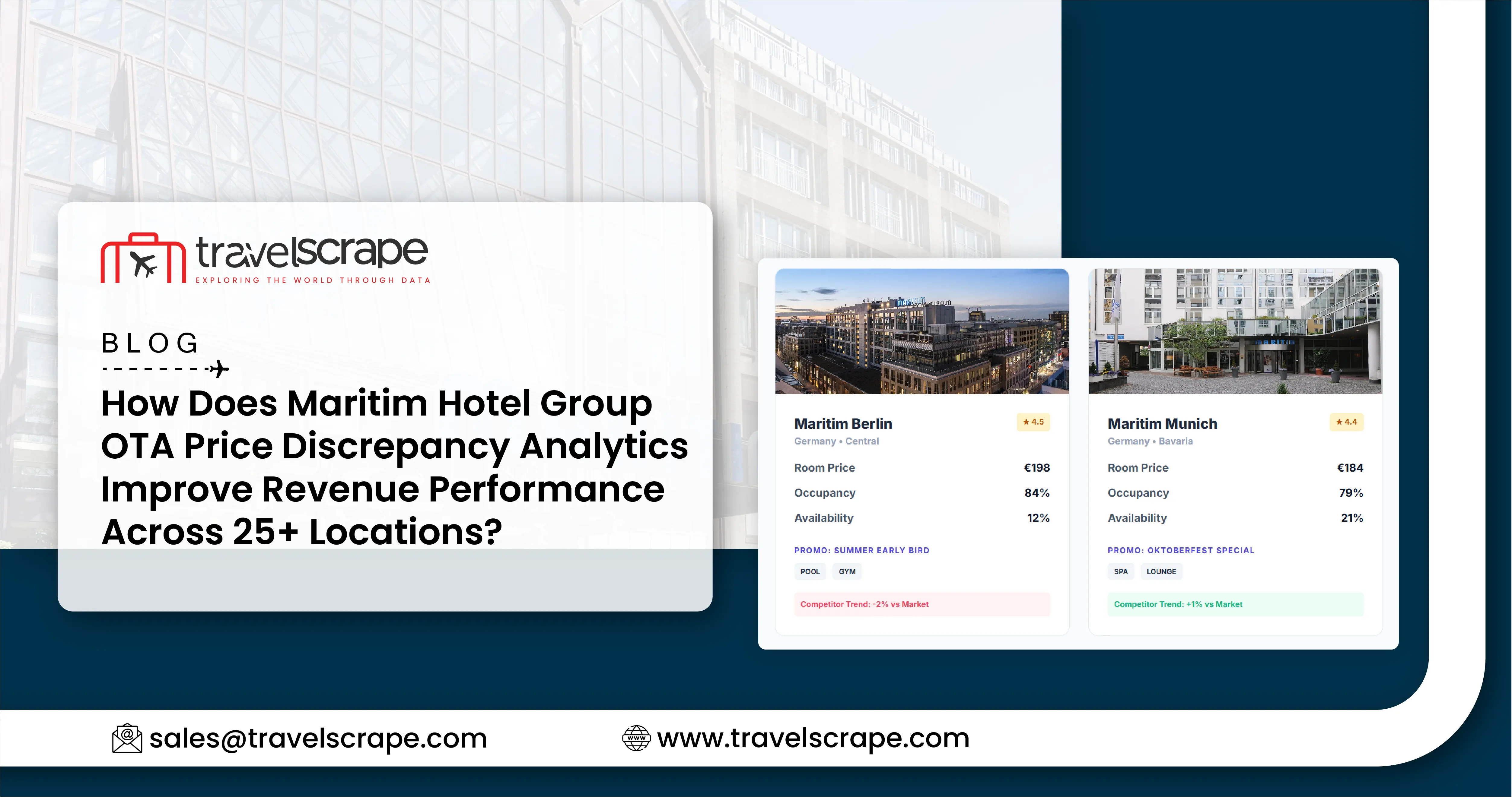 Maritim Hotel Group OTA Price Discrepancy Analytics